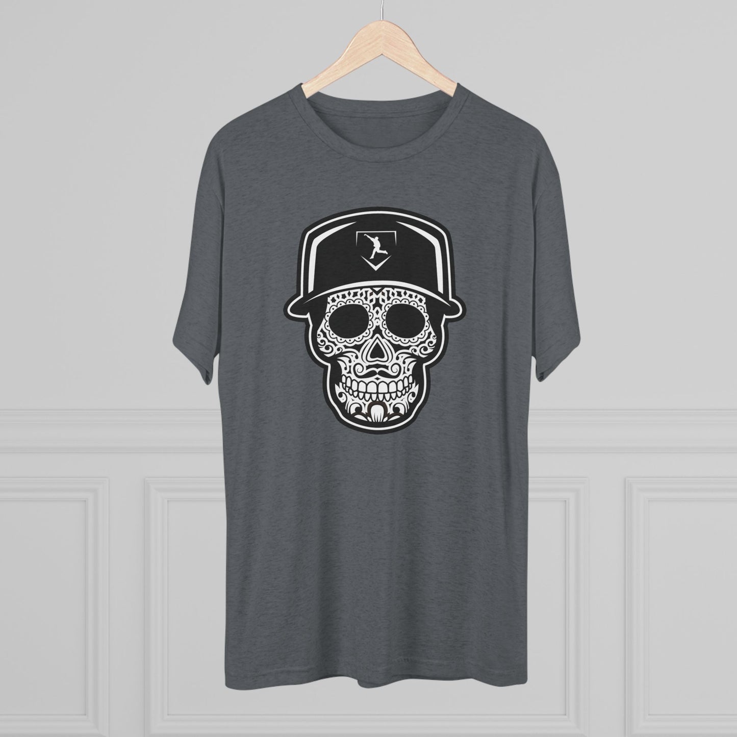 Day of the Dead | Black Skull Graphic Tee
