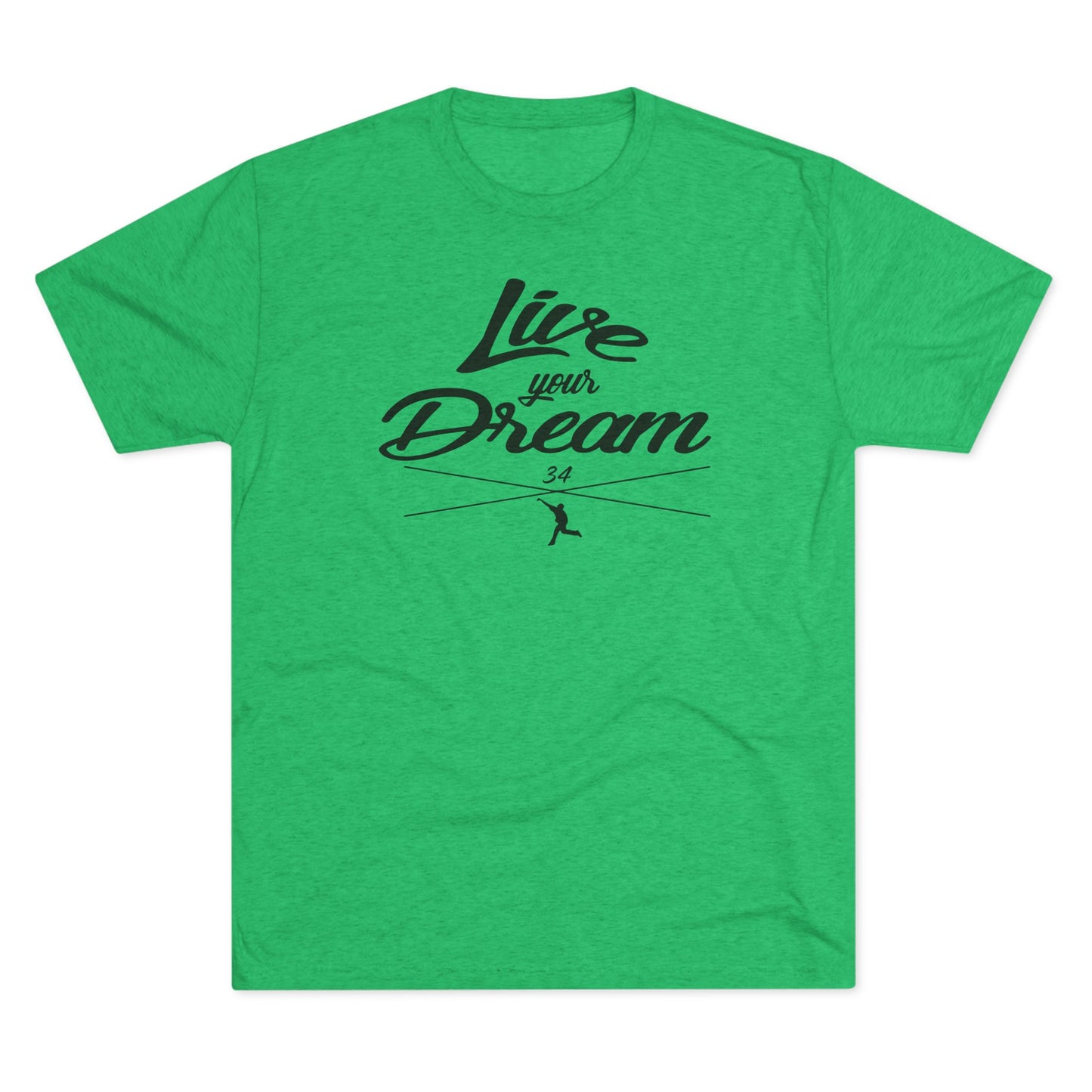 Live Your Dream Graphic Tee - Black Lettering