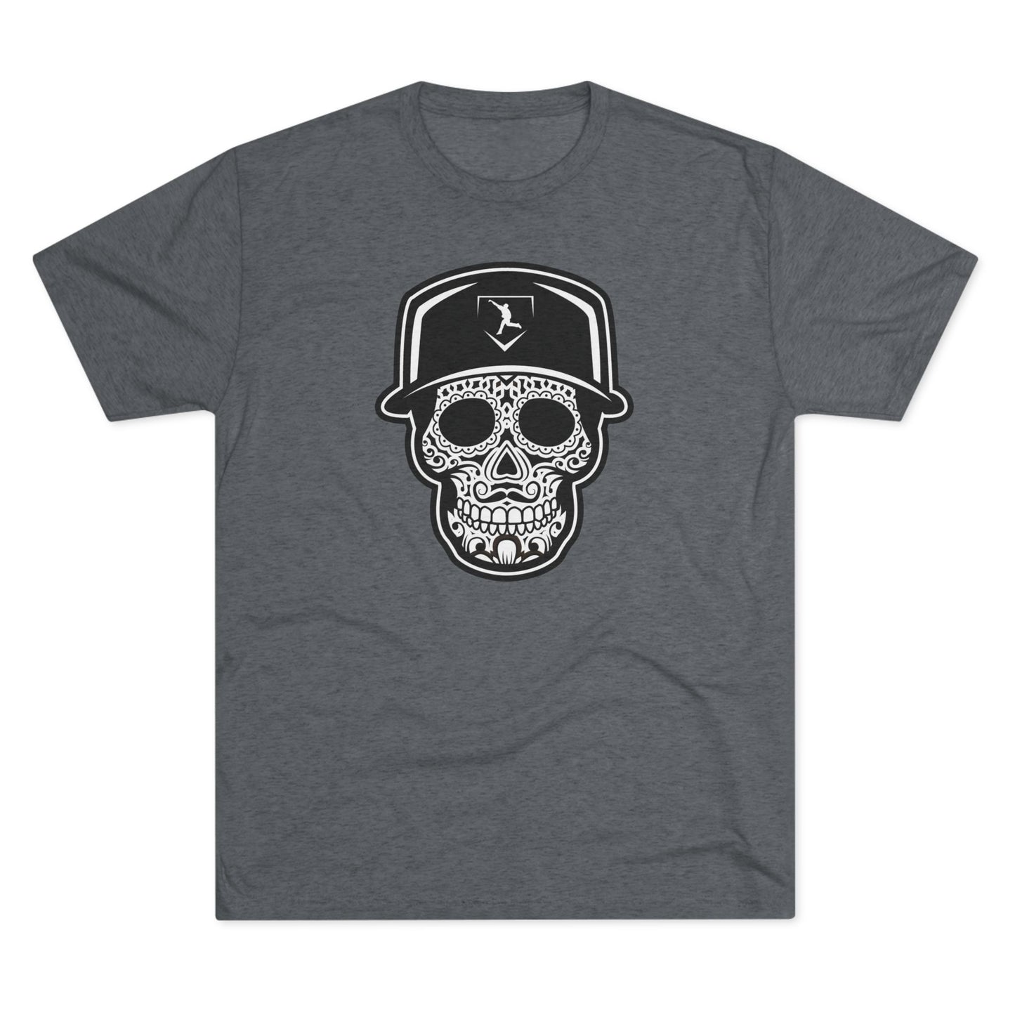 Day of the Dead | Black Skull Graphic Tee