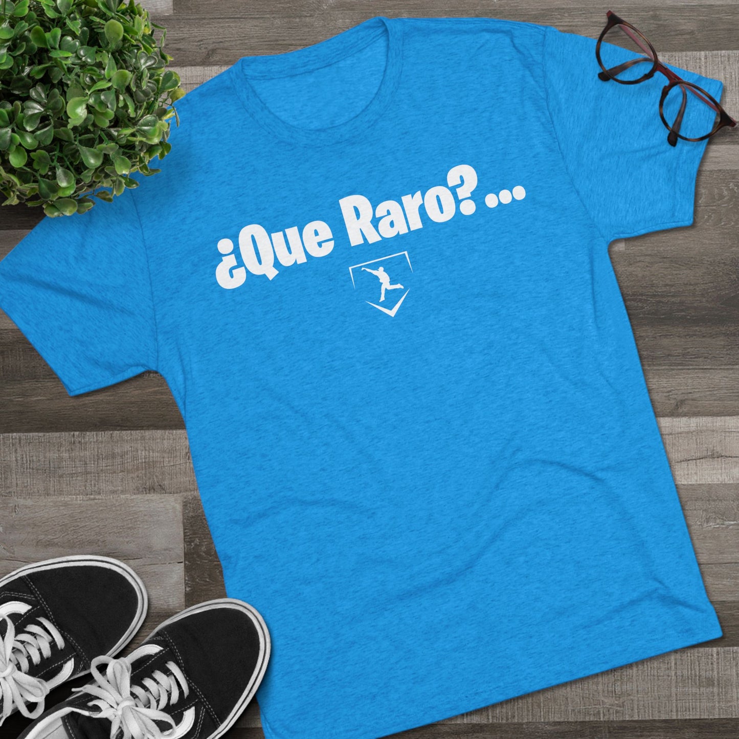 Que Raro Graphic Tee - White Lettering
