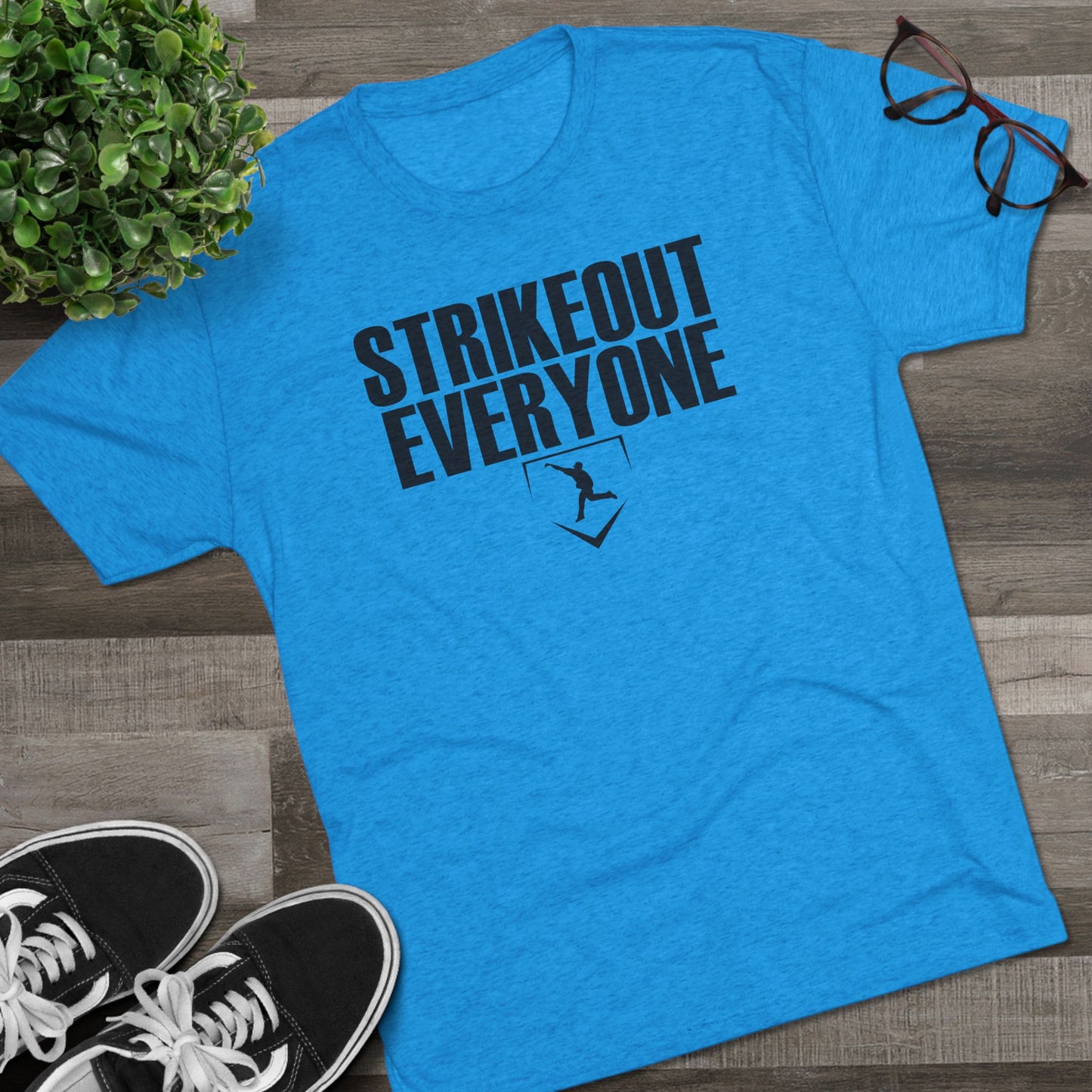 Strikeout Everyone Graphic Tee - Black Lettering