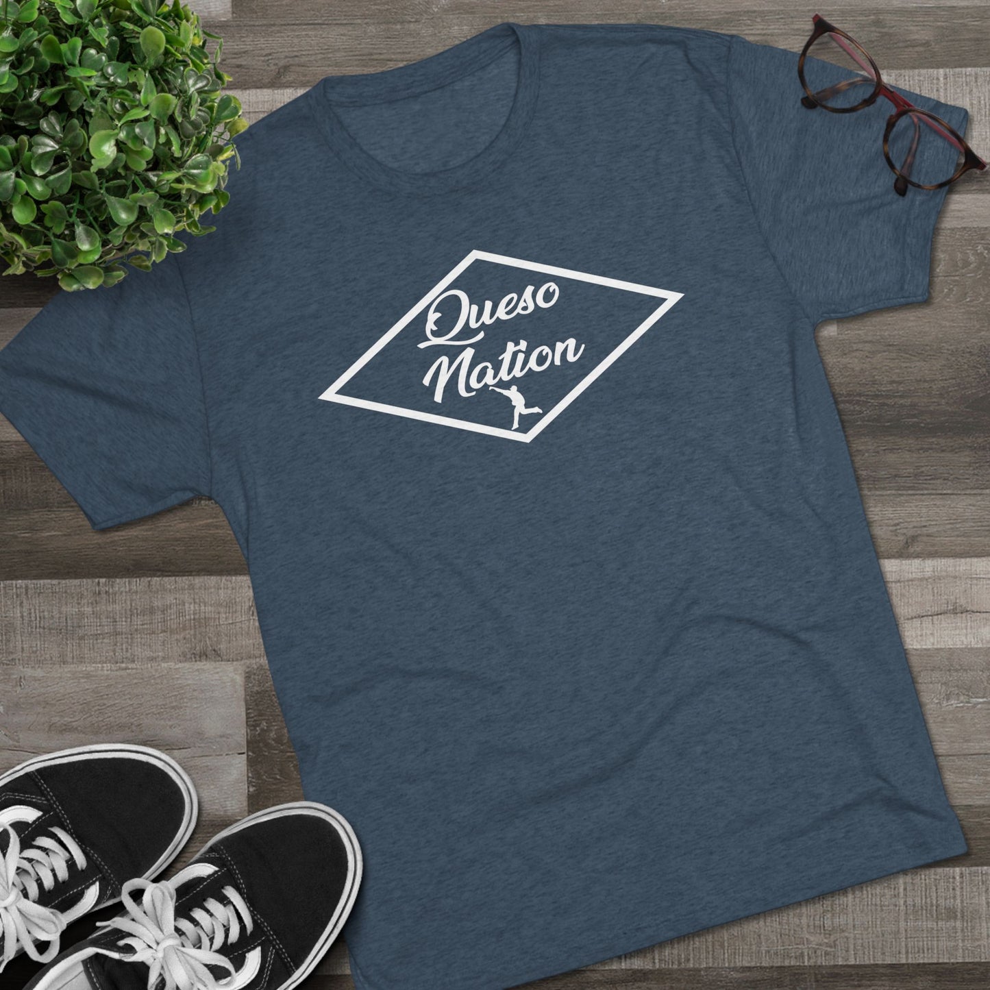 Queso Nation Graphic Tee - White Lettering
