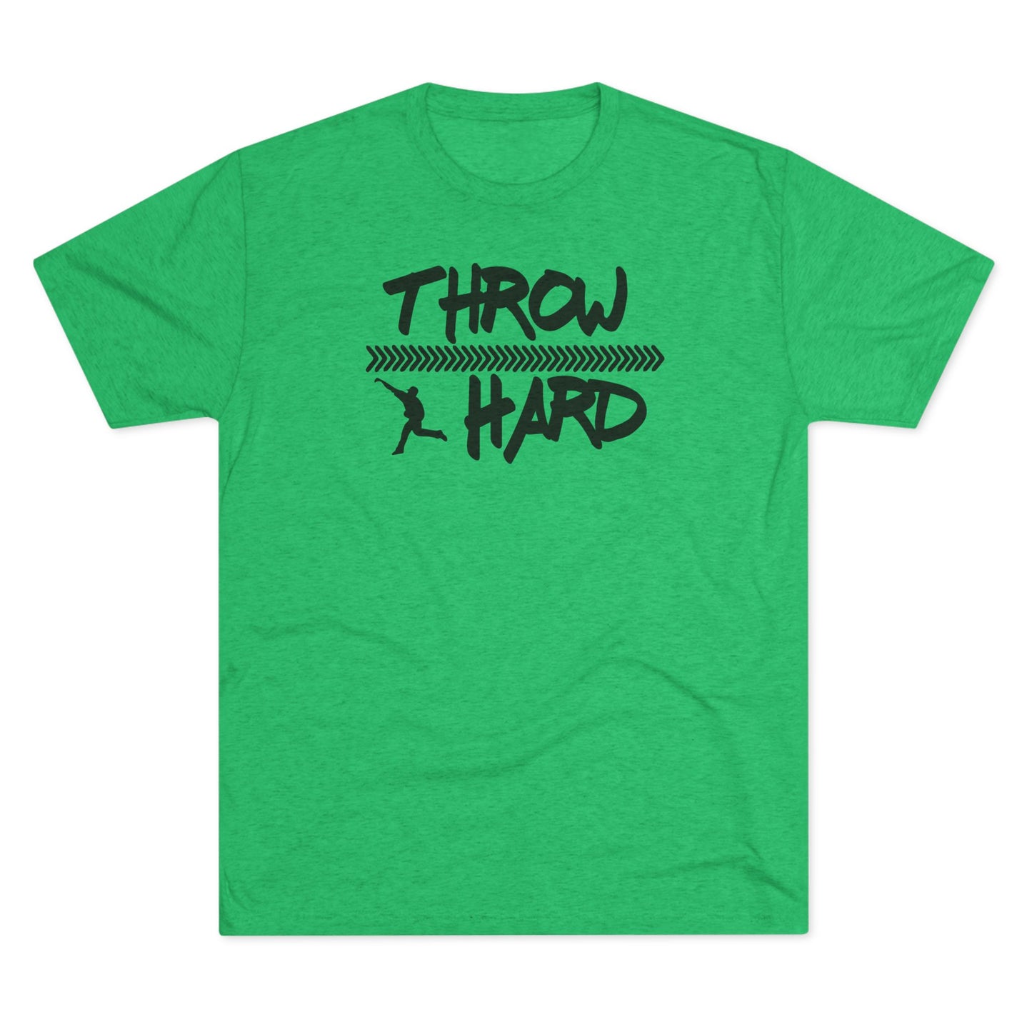 Throw Hard Graphic Tee - Black Lettering