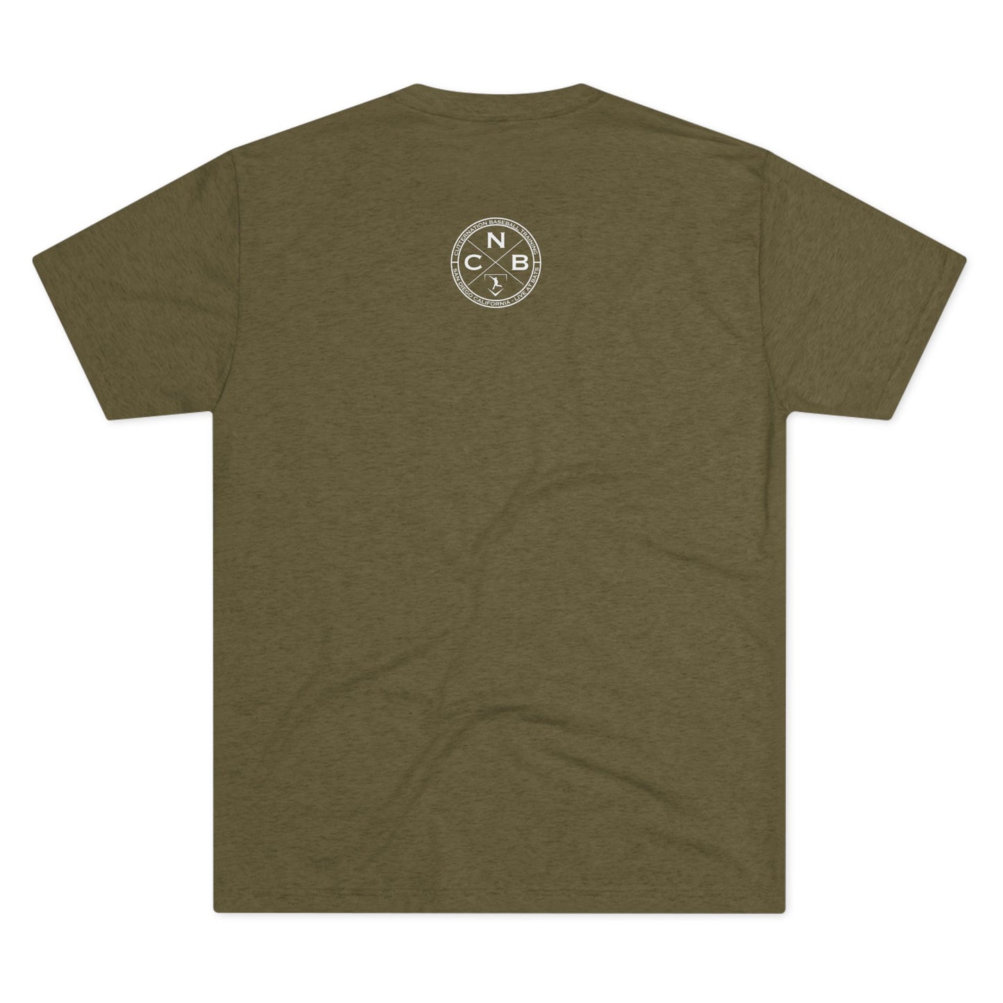 Don't Think Just Throw Graphic Tee - White Lettering