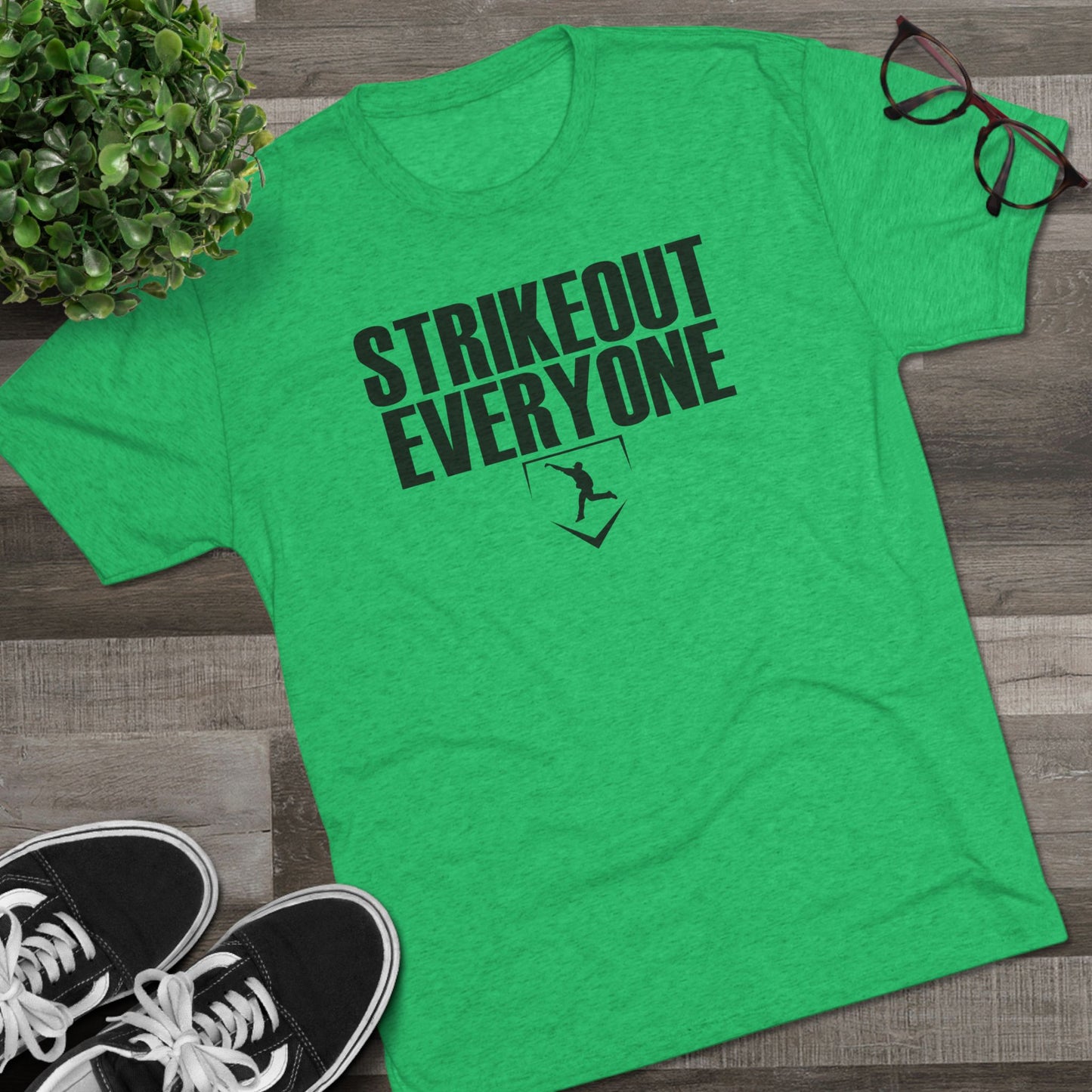 Strikeout Everyone Graphic Tee - Black Lettering