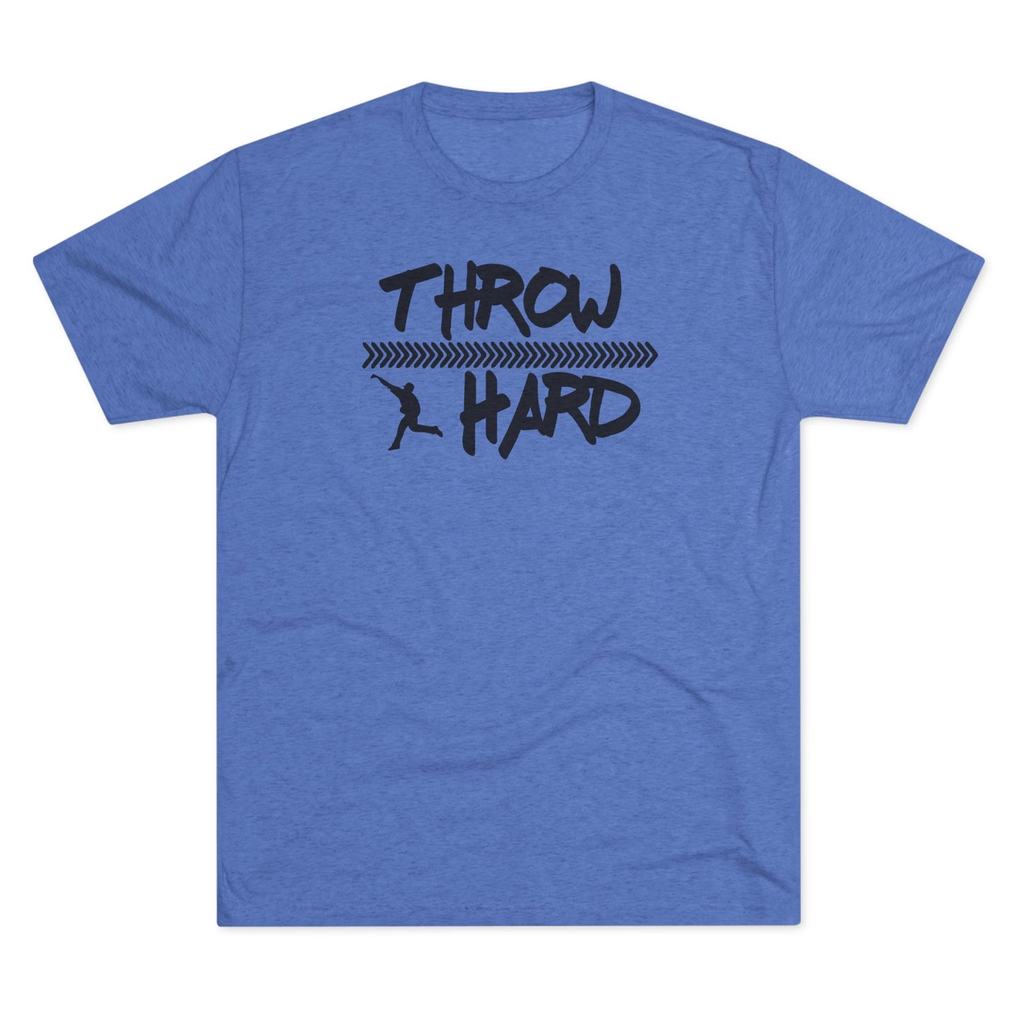 Throw Hard Graphic Tee - Black Lettering