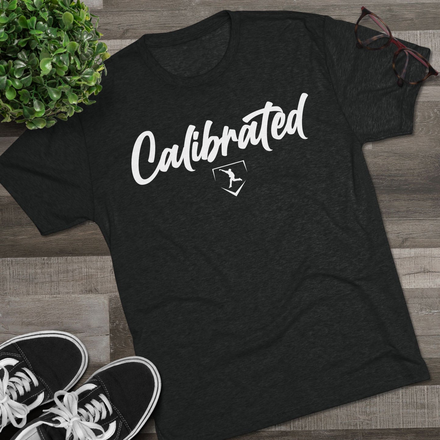 Calibrated Graphic Tee - White Lettering