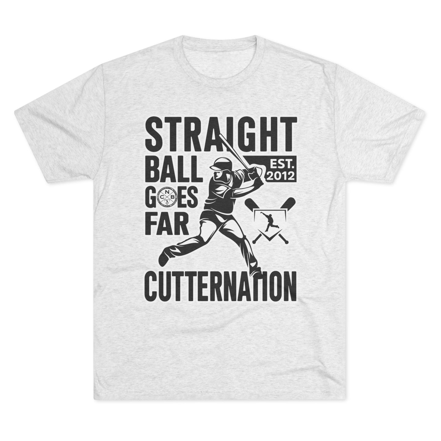 Straight Ball Goes Far Graphic Tee