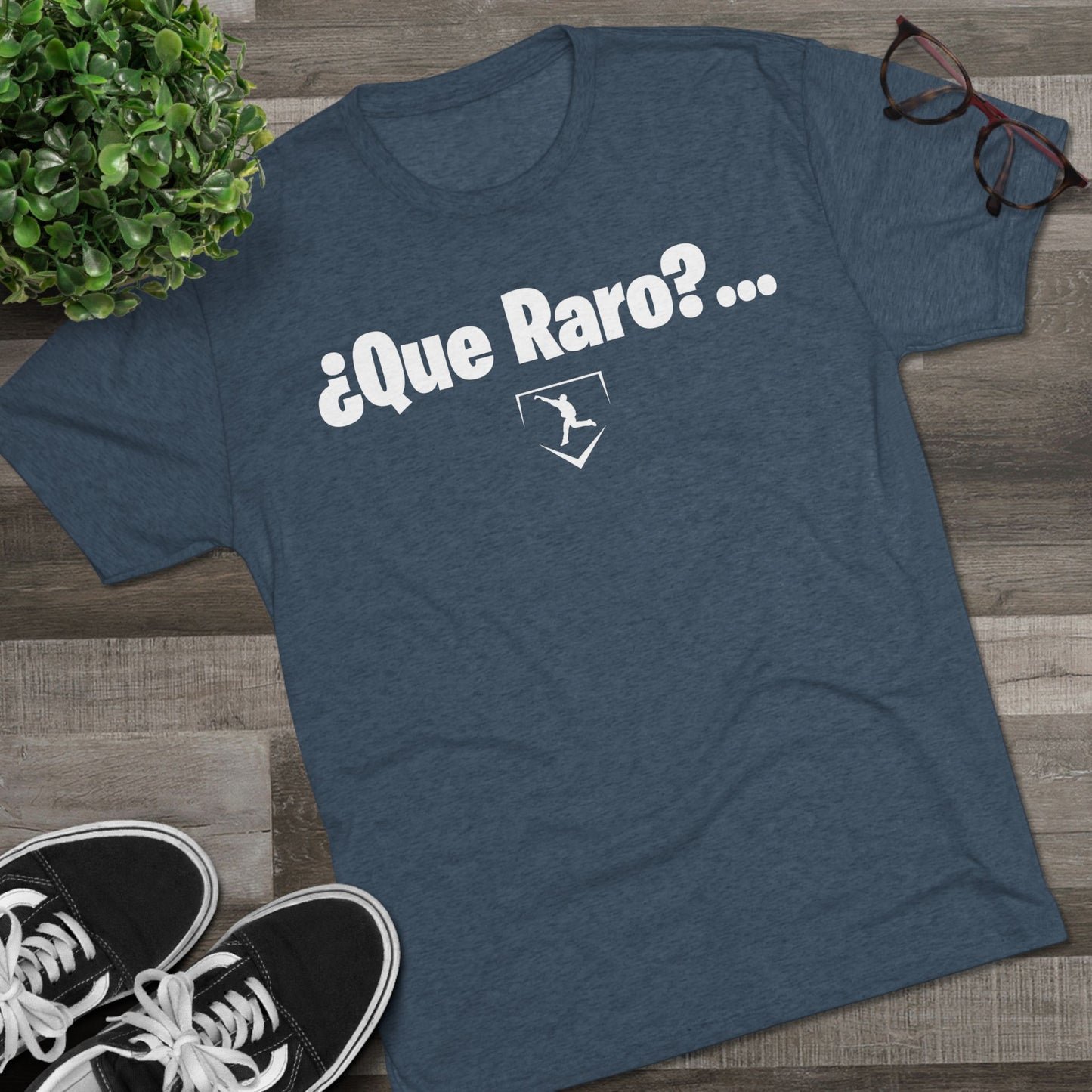 Que Raro Graphic Tee - White Lettering