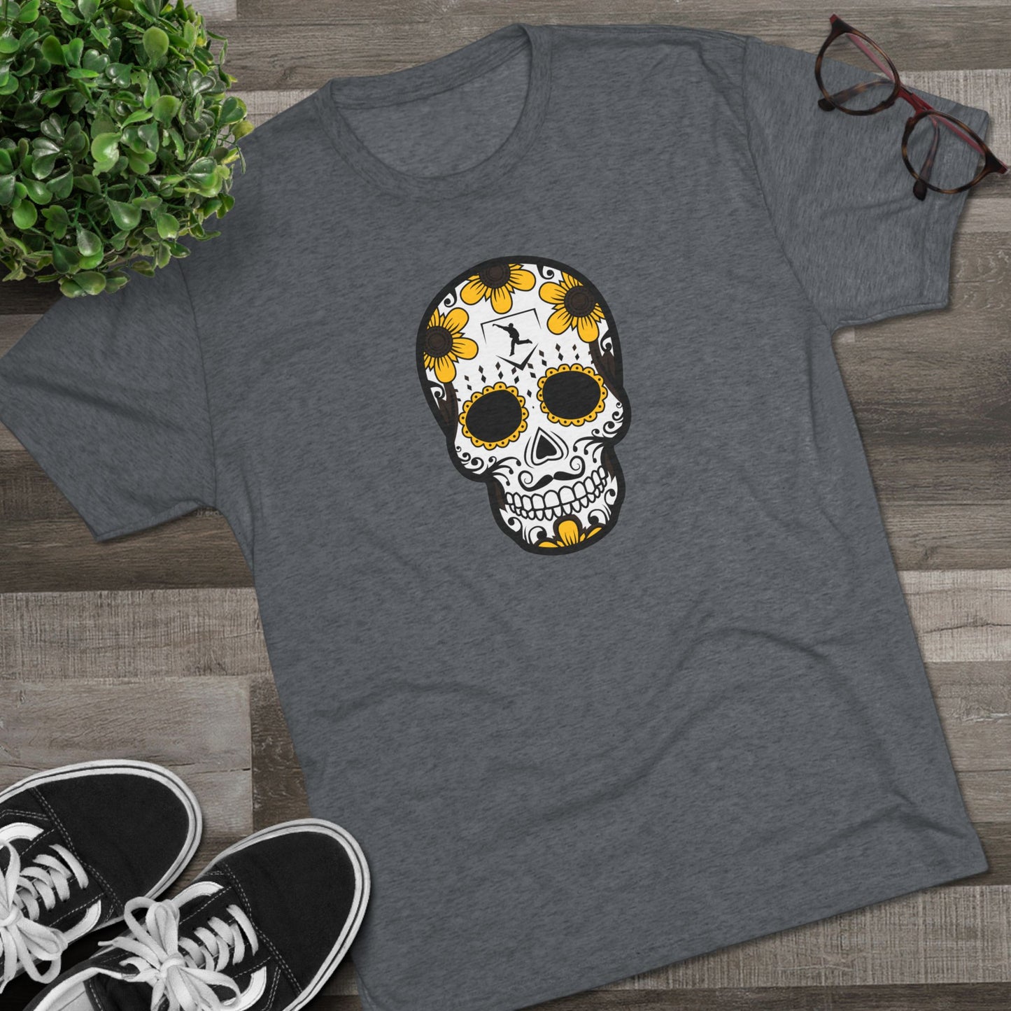 Day of the Dead | SD Special Edition Flower Skull Graphic Tee