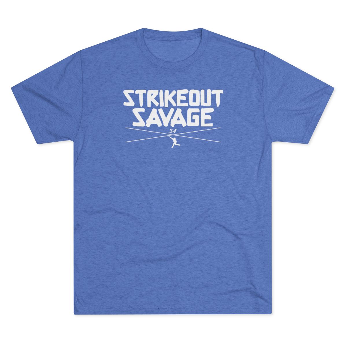 Strikeout Savage Graphic Tee - White Lettering