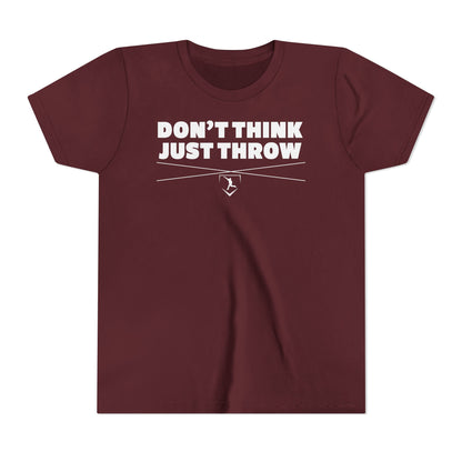 Youth | Don't Think, Just Throw Graphic Tee