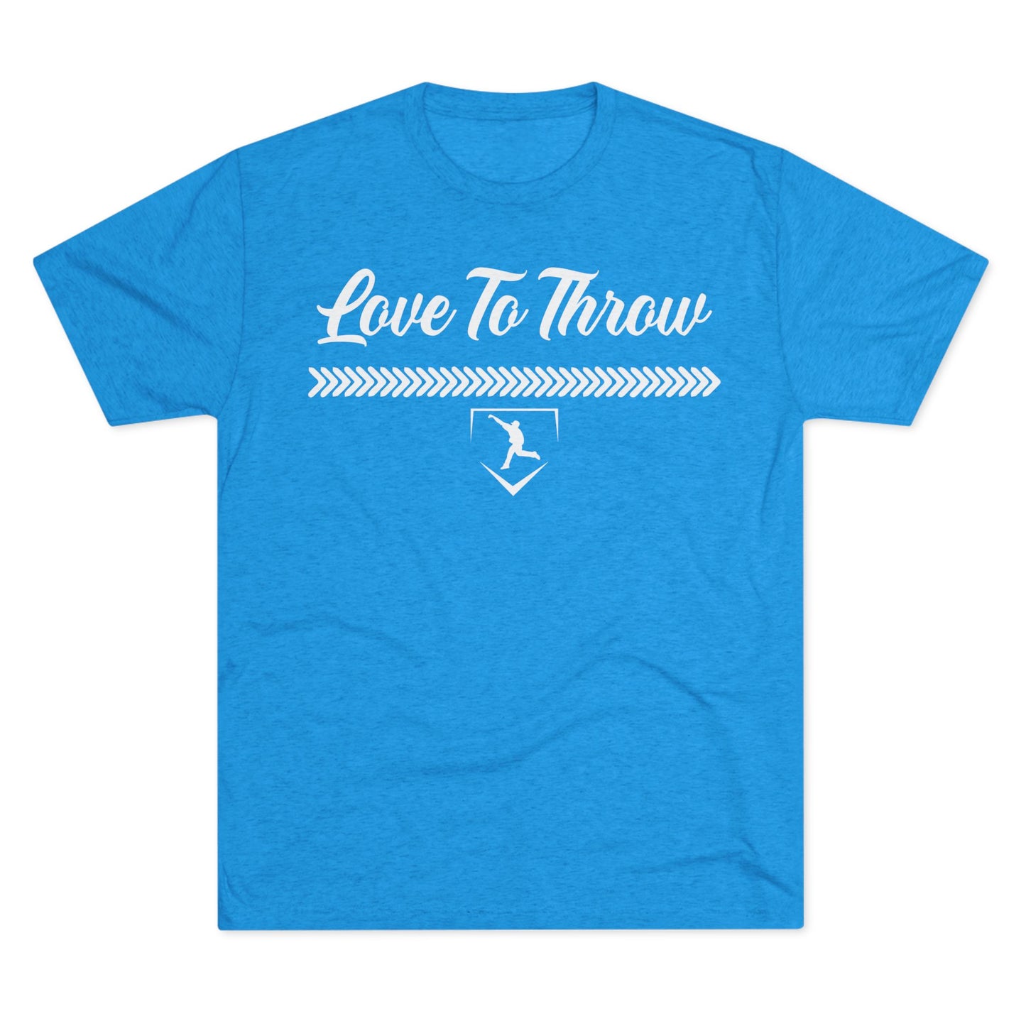 Love to Throw Graphic Tee - White Lettering