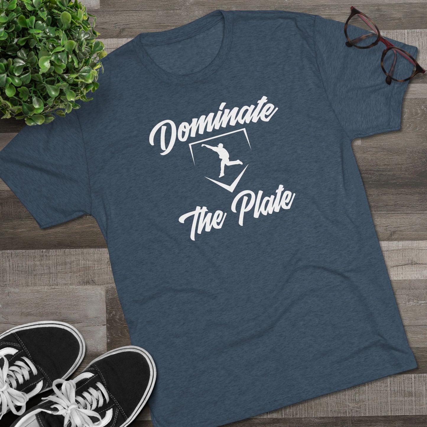 Dominate The Plate Graphic Tee - White Lettering