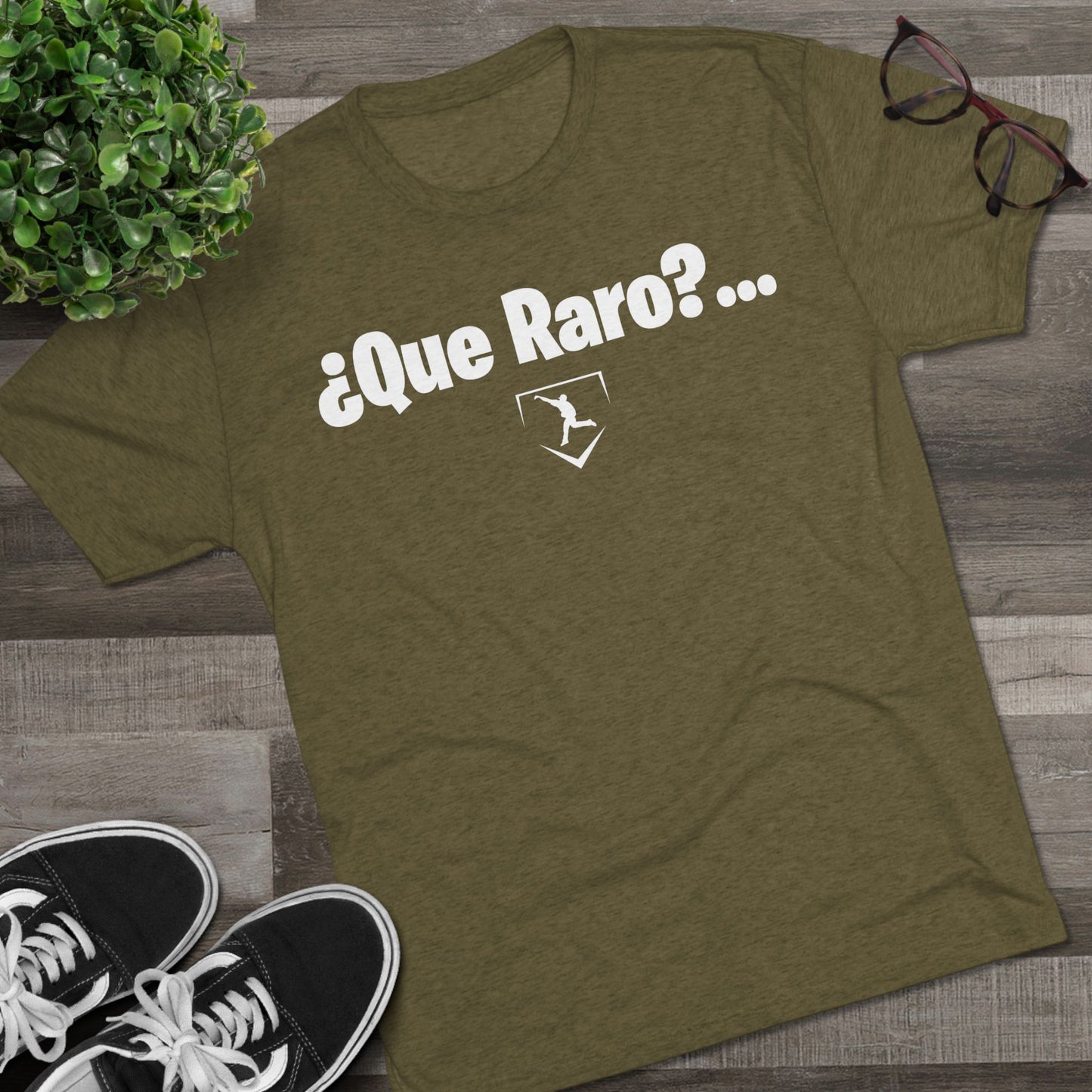 Que Raro Graphic Tee - White Lettering
