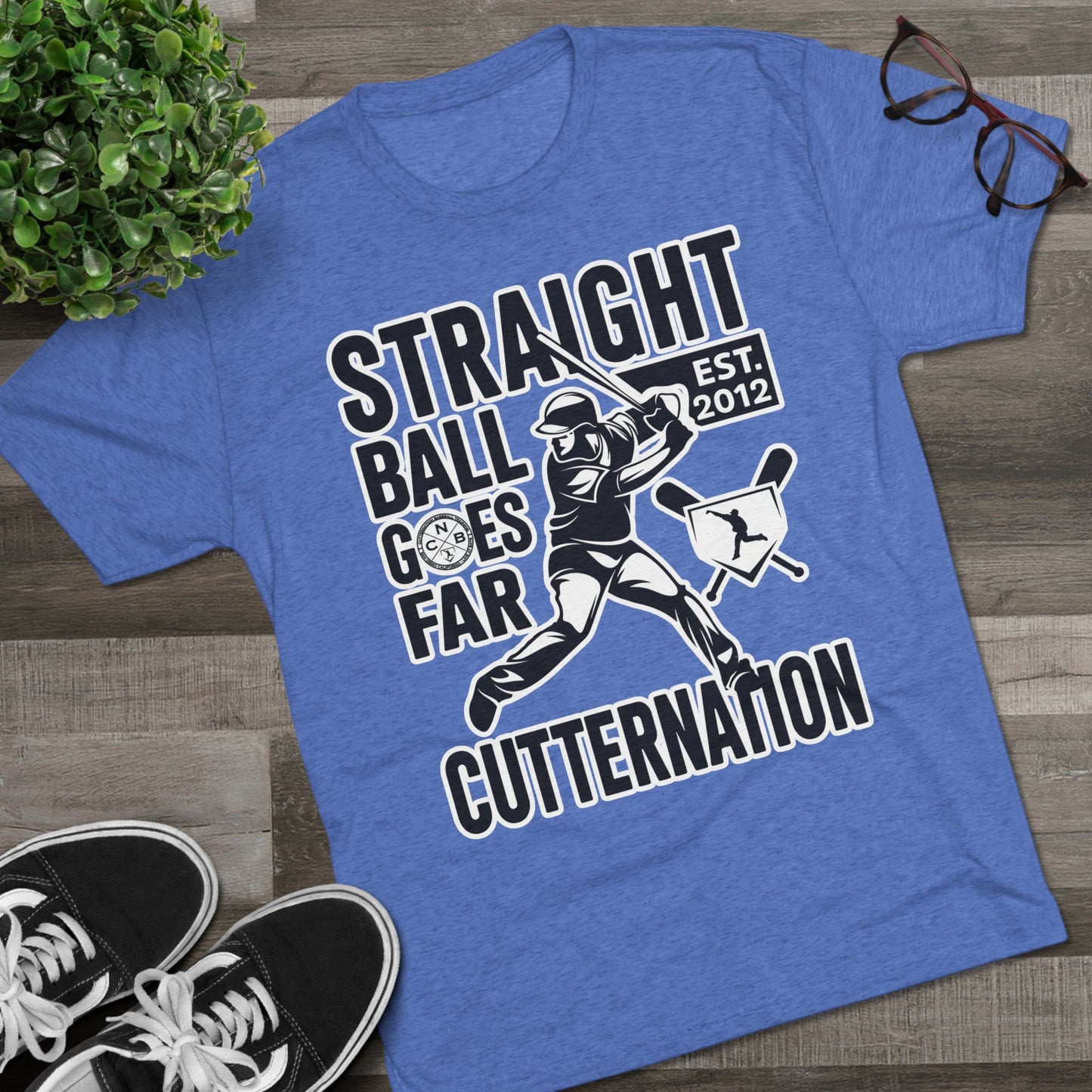 Straight Ball Goes Far Graphic Tee