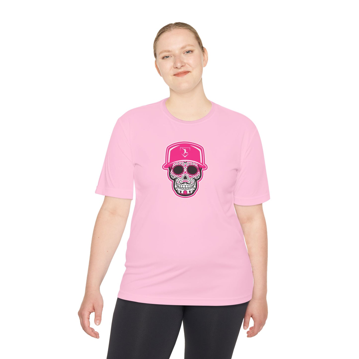 Day of the Dead | Pink Skull Performance Tee