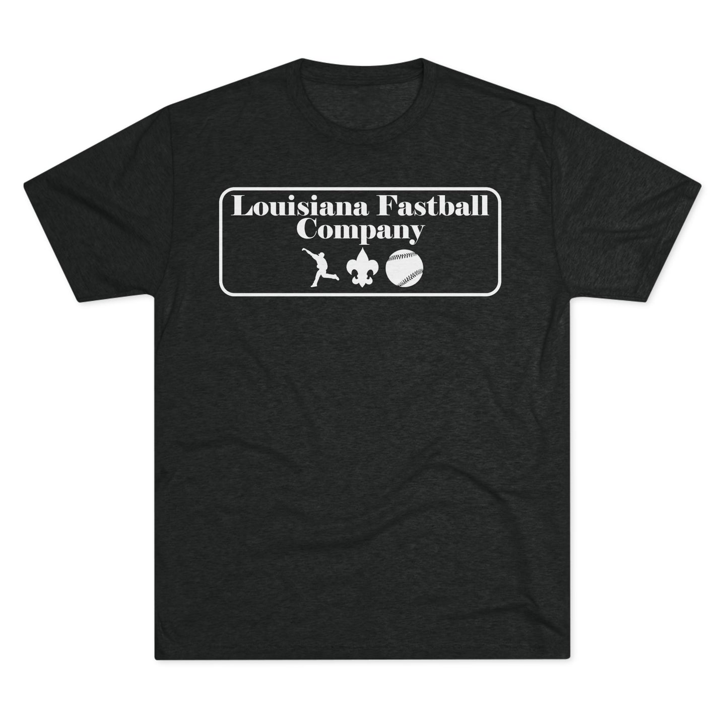 Louisiana Fastball Company Graphic Tee - White Lettering