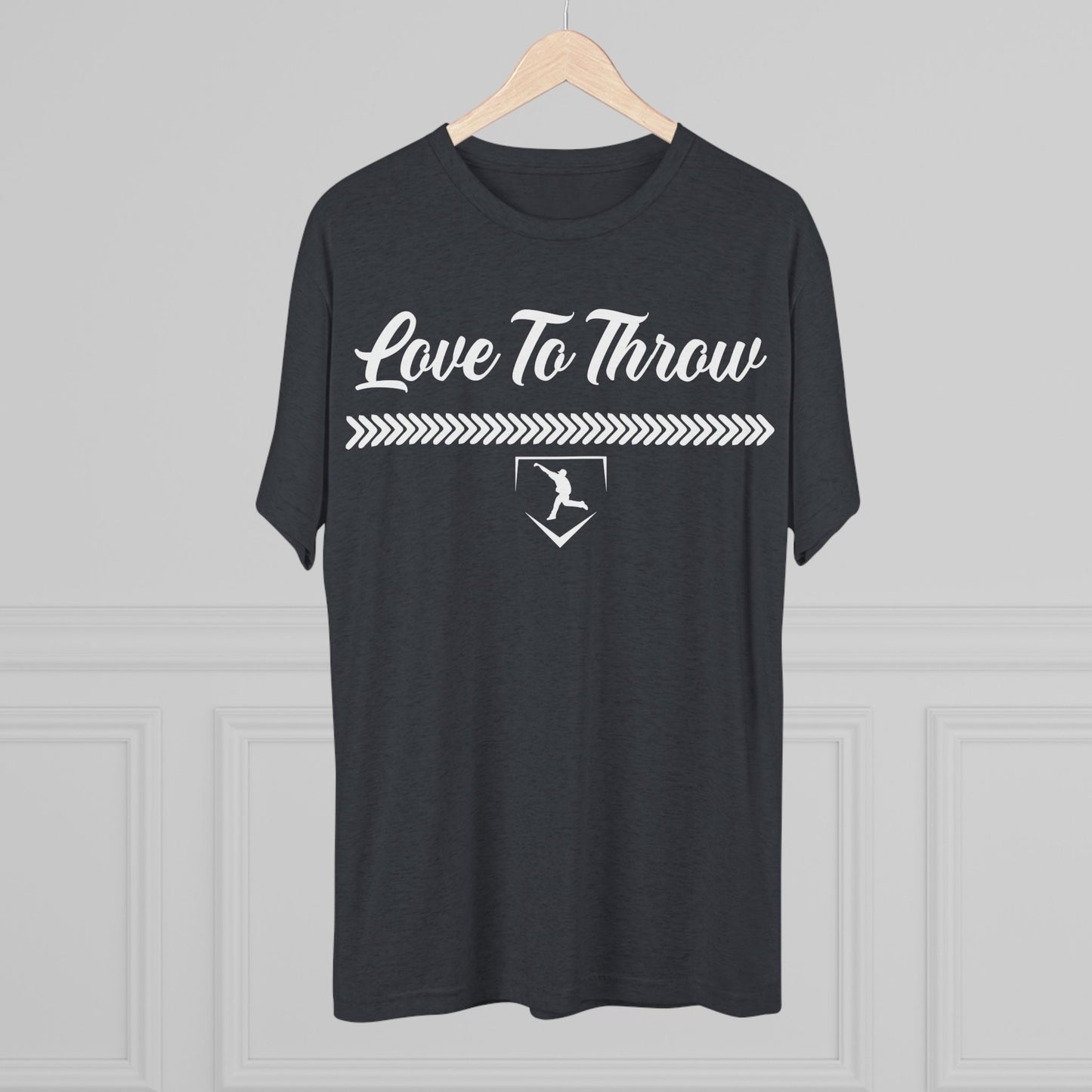 Love to Throw Graphic Tee - White Lettering