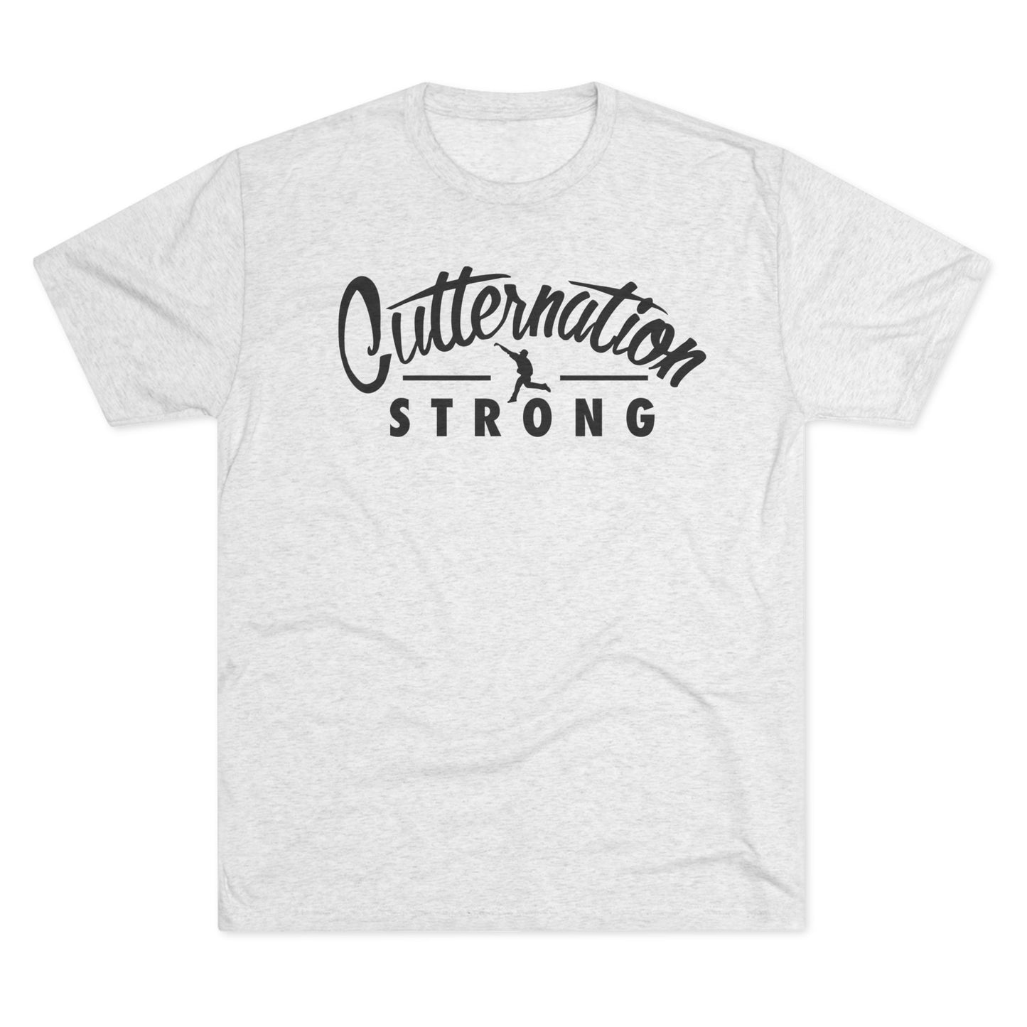 Logo | Cutternation Strong Graphic Tee - Black Logo