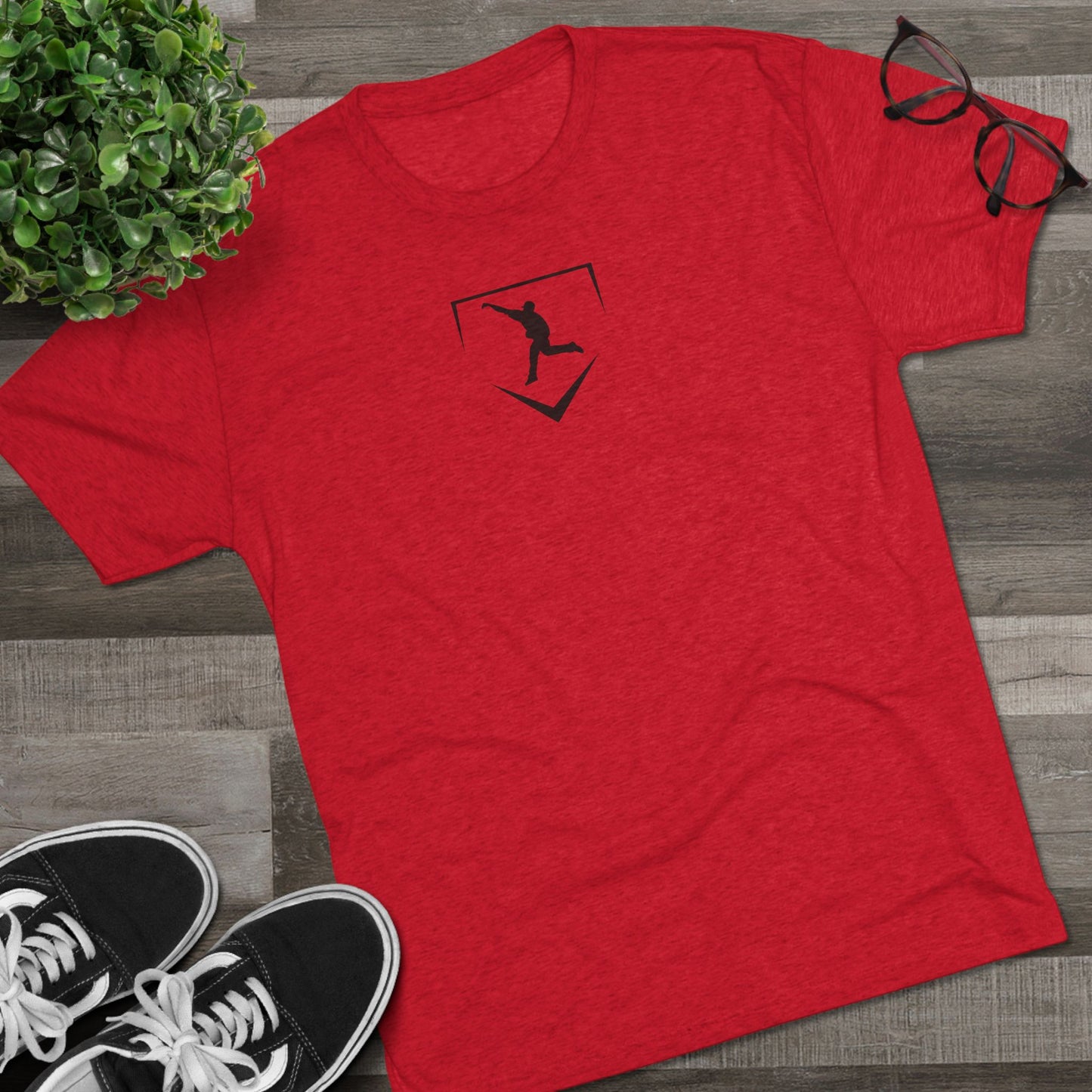 Logo | Home Plate Graphic Tee - Black Logo