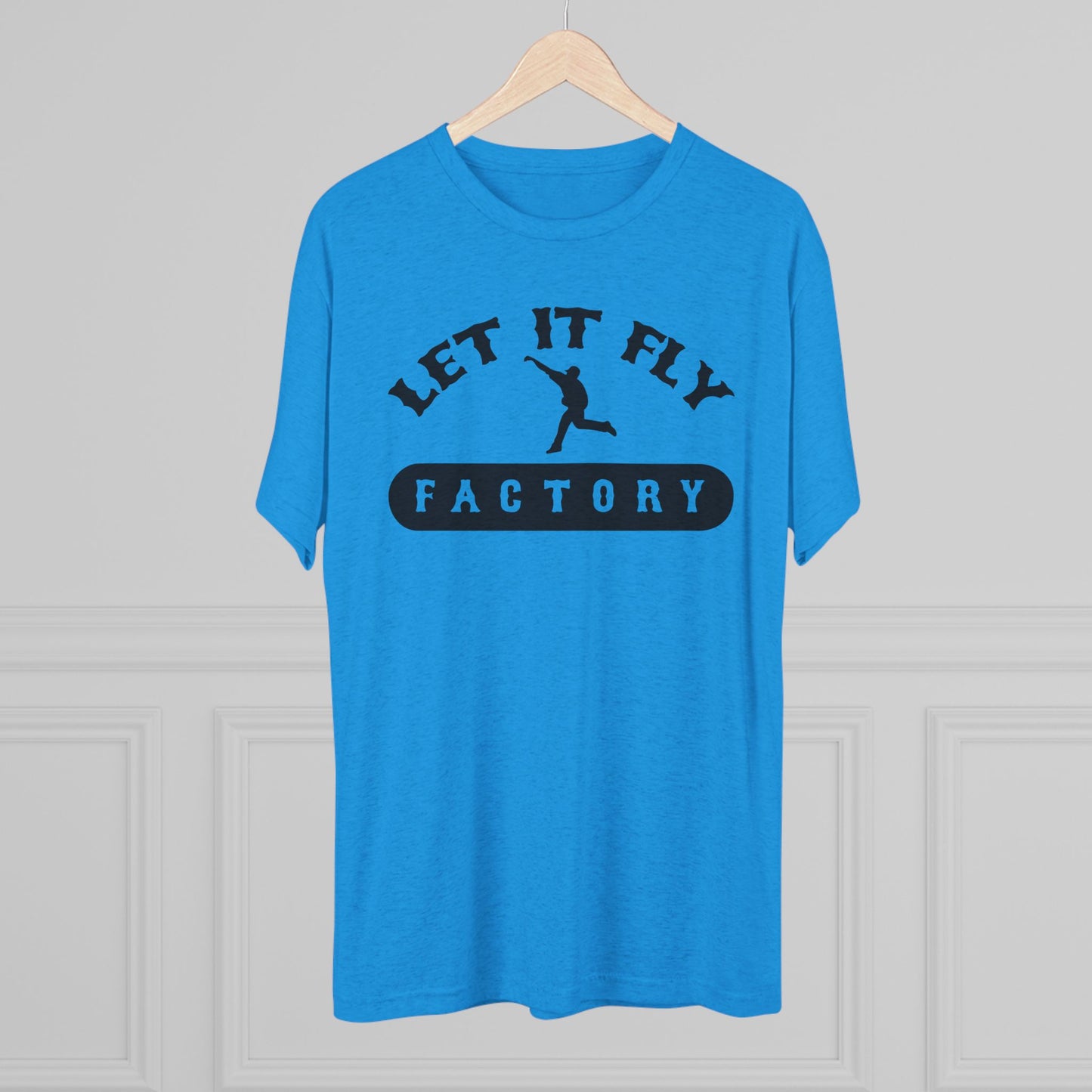 Let It Fly Factory Graphic Tee - Black Lettering