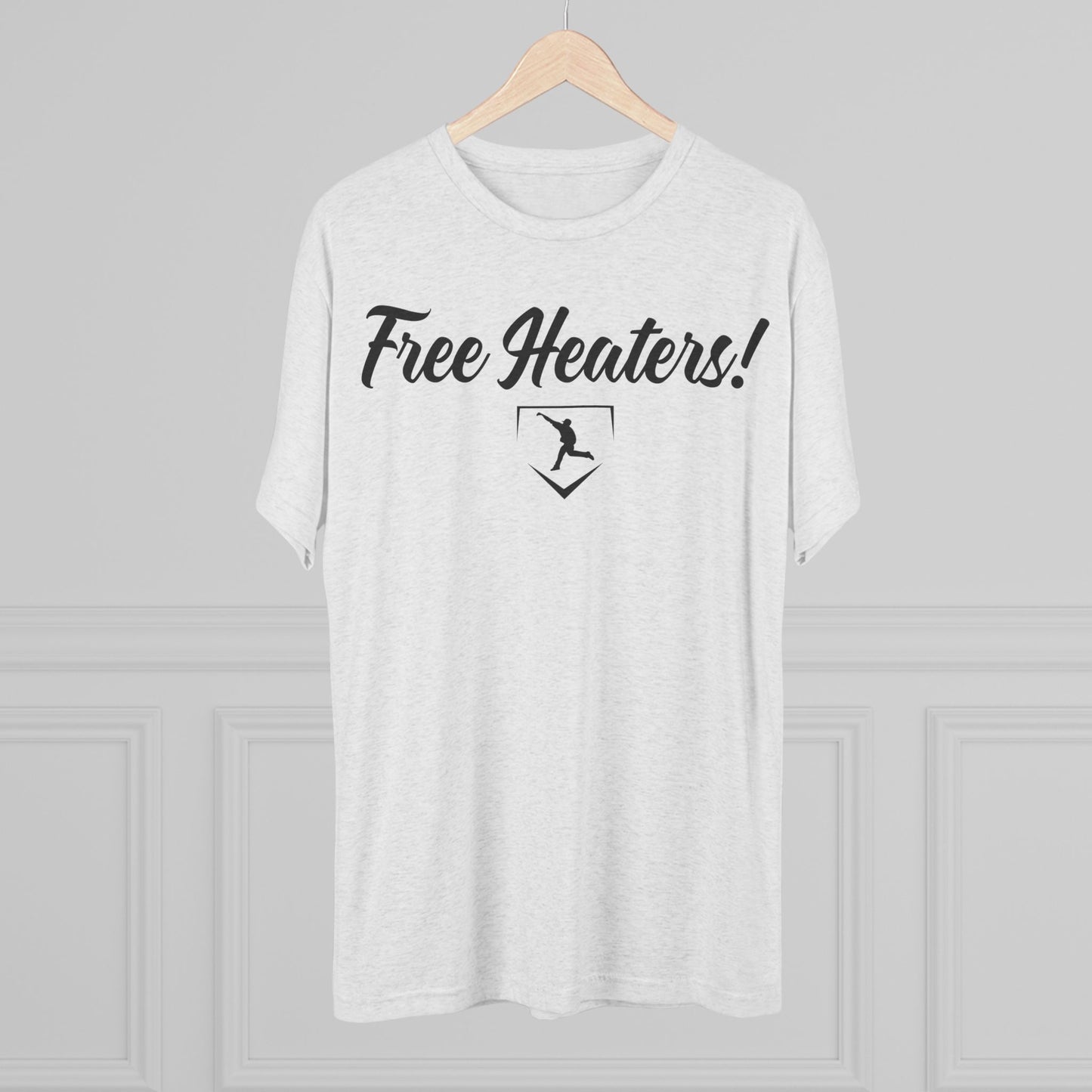 Free Heaters Graphic Tee - Black Lettering