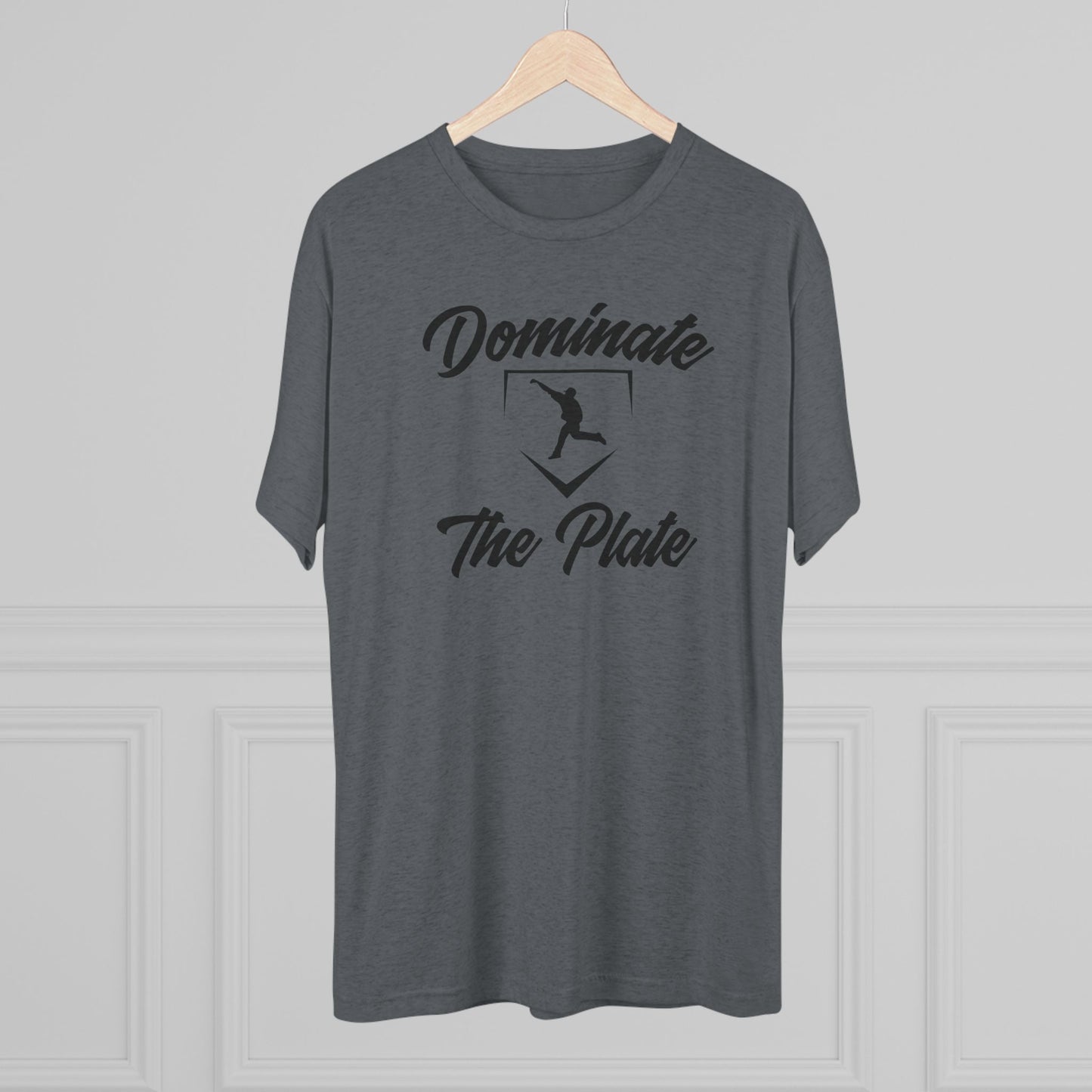 Dominate The Plate Graphic Tee - Black Lettering