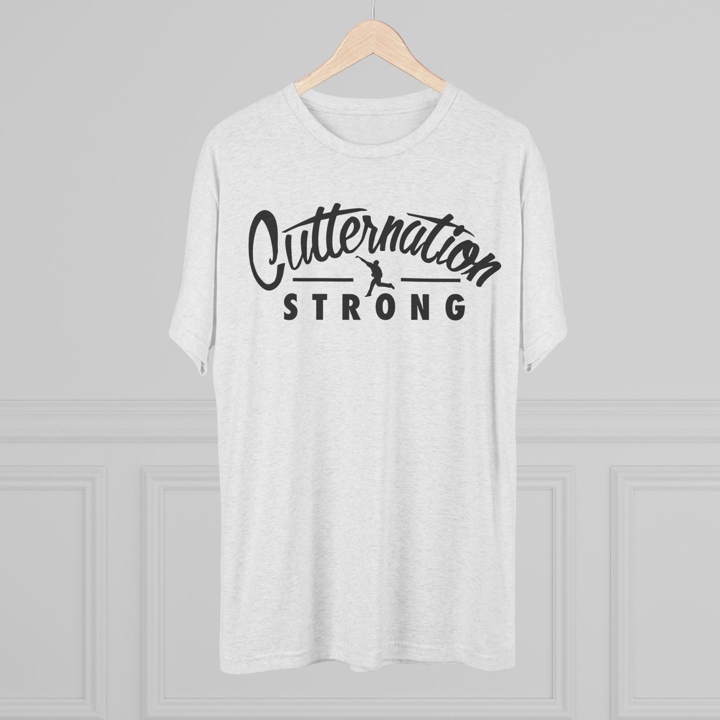 Logo | Cutternation Strong Graphic Tee - Black Logo