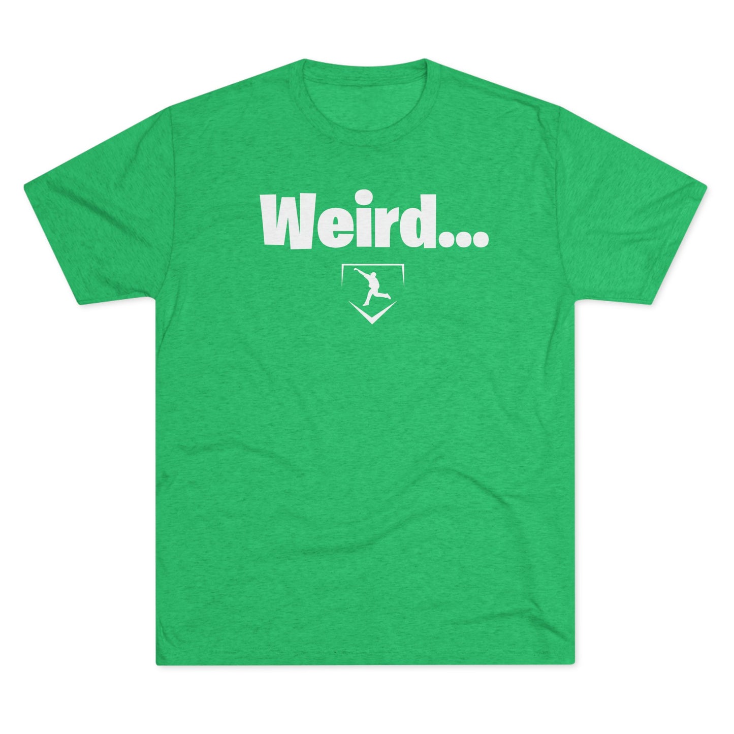 Weird Graphic Tee - White Lettering