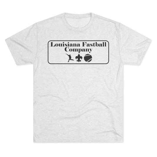 Louisiana Fastball Company Graphic Tee - Black Lettering