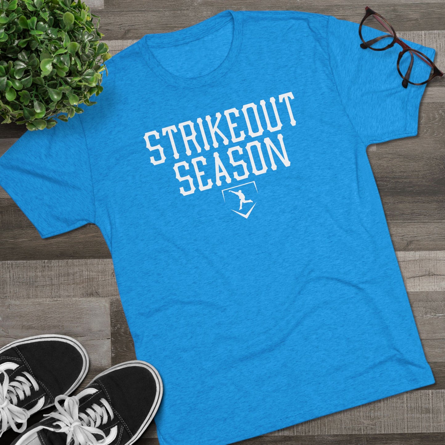 Strikeout Season Graphic Tee - White Lettering