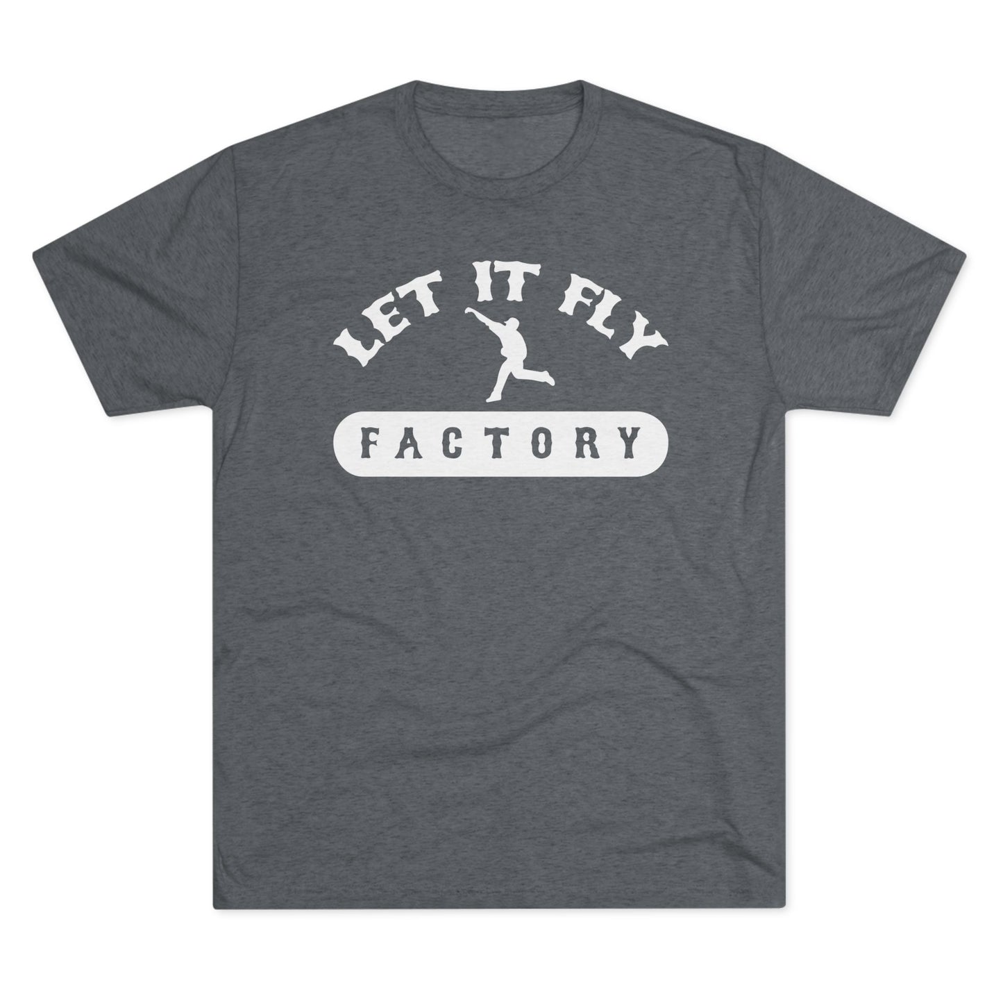 Let It Fly Factory Graphic Tee - White Lettering