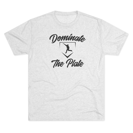 Dominate The Plate Graphic Tee - Black Lettering