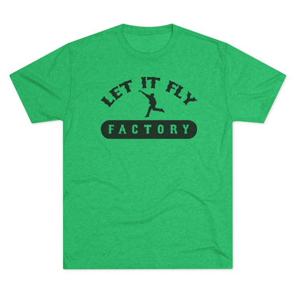 Let It Fly Factory Graphic Tee - Black Lettering