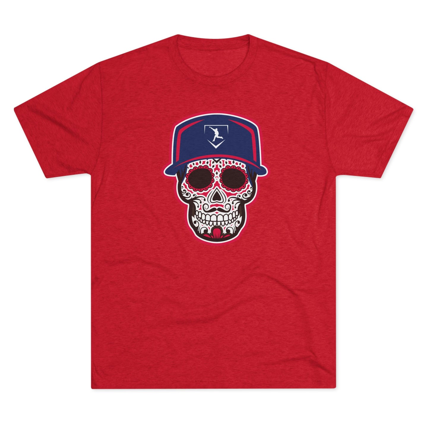 Day of the Dead | Navy Skull Graphic Tee