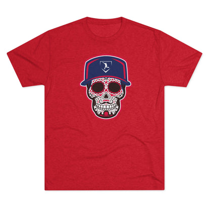 Day of the Dead | Navy Skull Graphic Tee