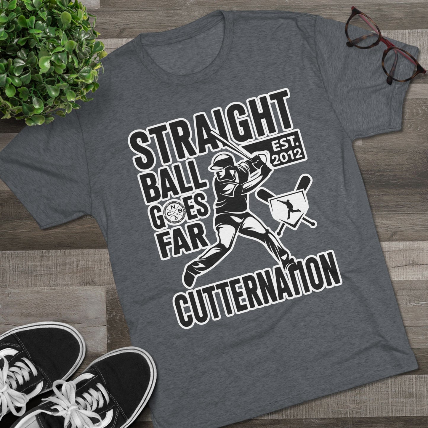 Straight Ball Goes Far Graphic Tee