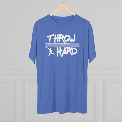 Throw Hard Graphic Tee - White Lettering