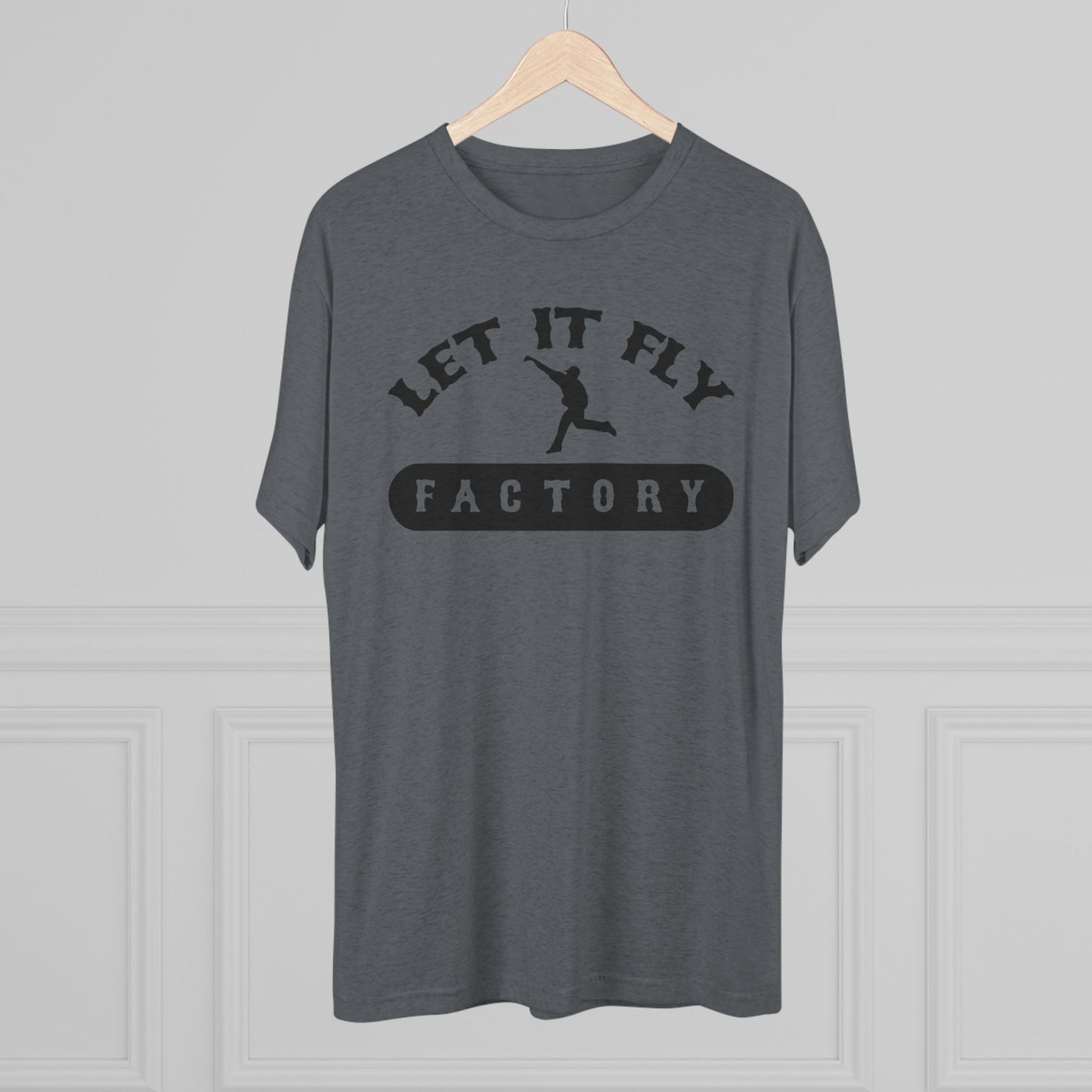 Let It Fly Factory Graphic Tee - Black Lettering