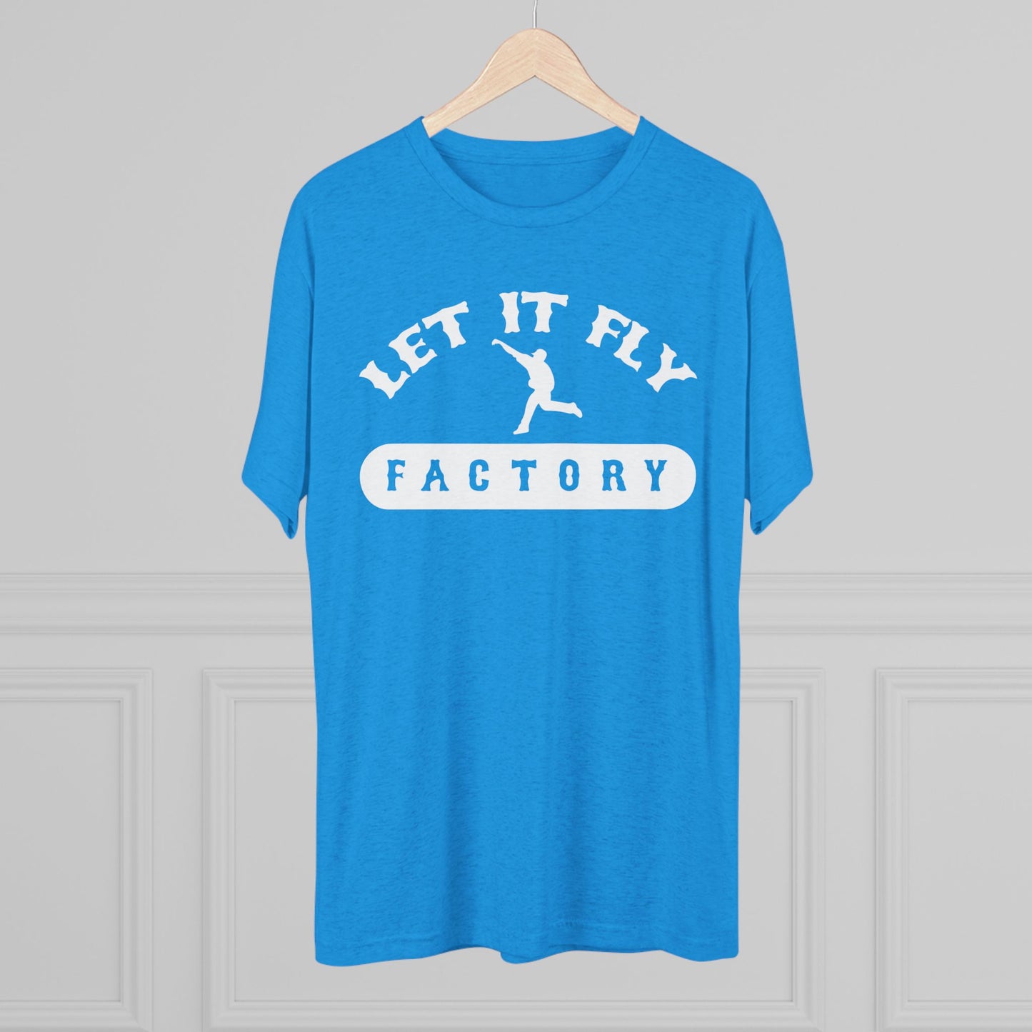 Let It Fly Factory Graphic Tee - White Lettering