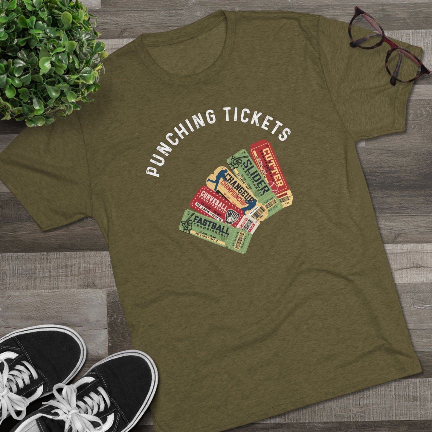 Punching Tickets Graphic Tee