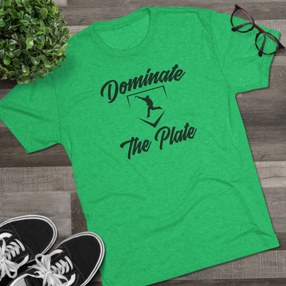 Dominate The Plate Graphic Tee - Black Lettering