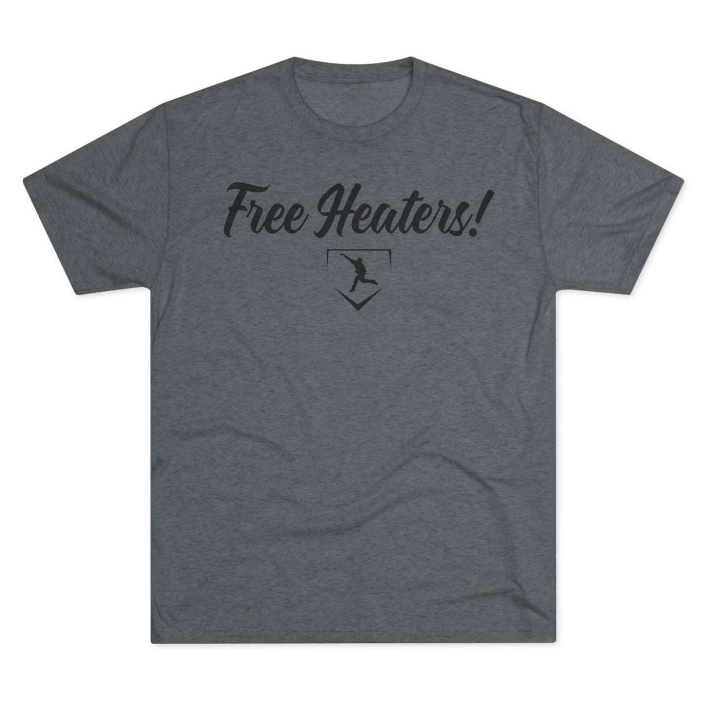 Free Heaters Graphic Tee - Black Lettering