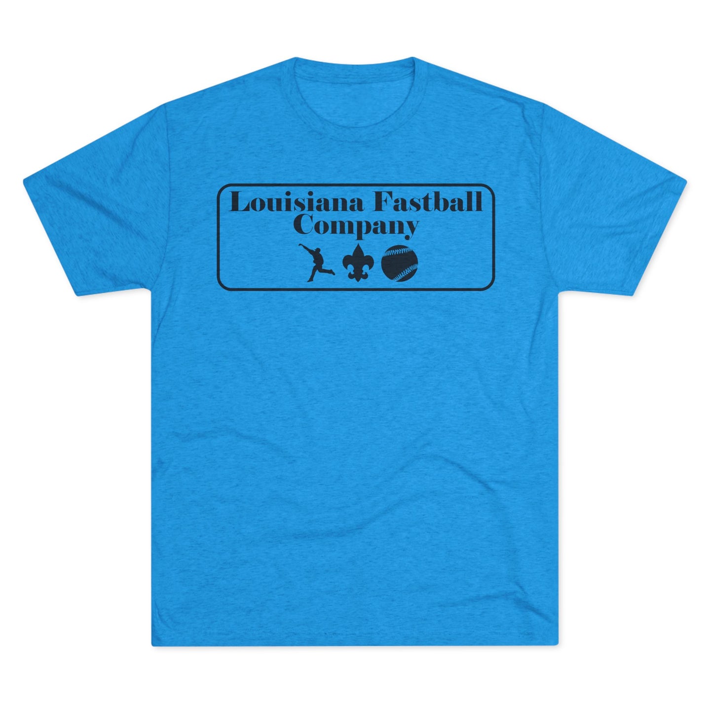 Louisiana Fastball Company Graphic Tee - Black Lettering