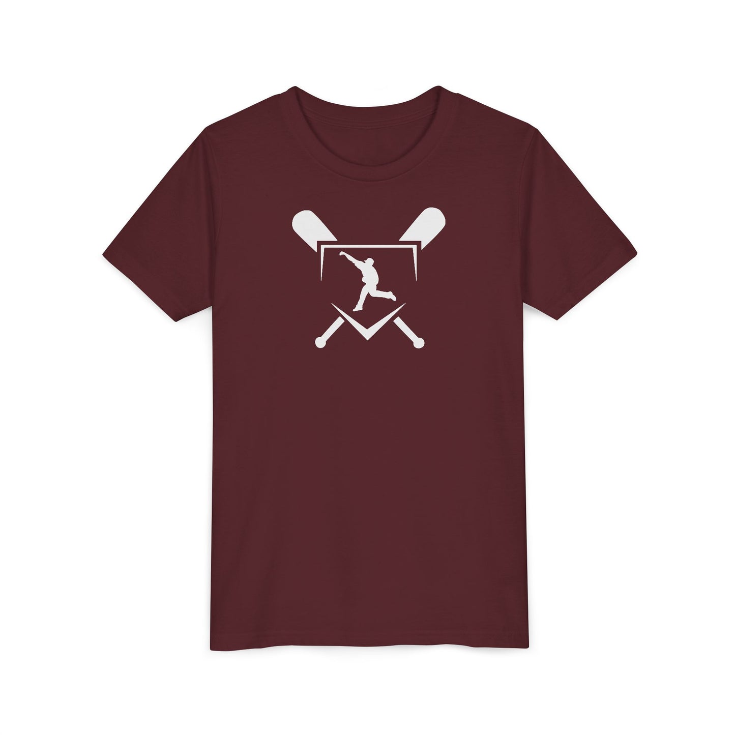 Youth | Logo Hitting Home Plate Graphic Tee