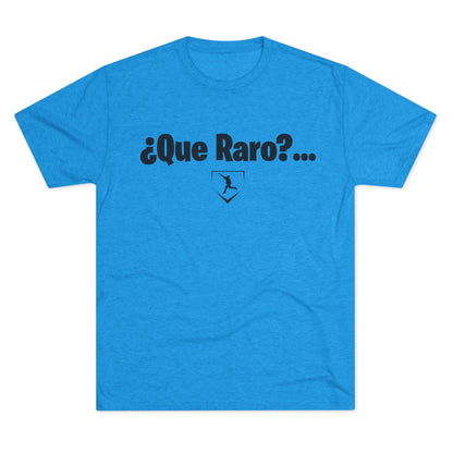 Que Raro Graphic Tee | Black Lettering