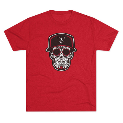 Day of the Dead | Black and Red Skull Graphic Tee