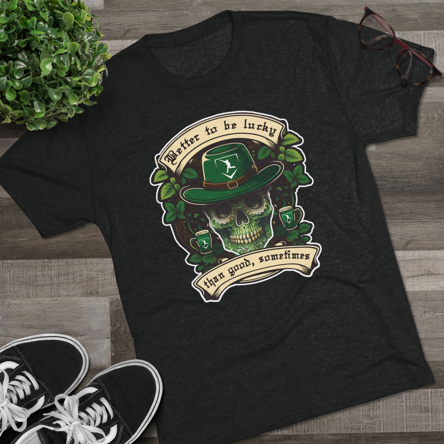 Day of the Dead | St Patty's Skull Graphic Tee