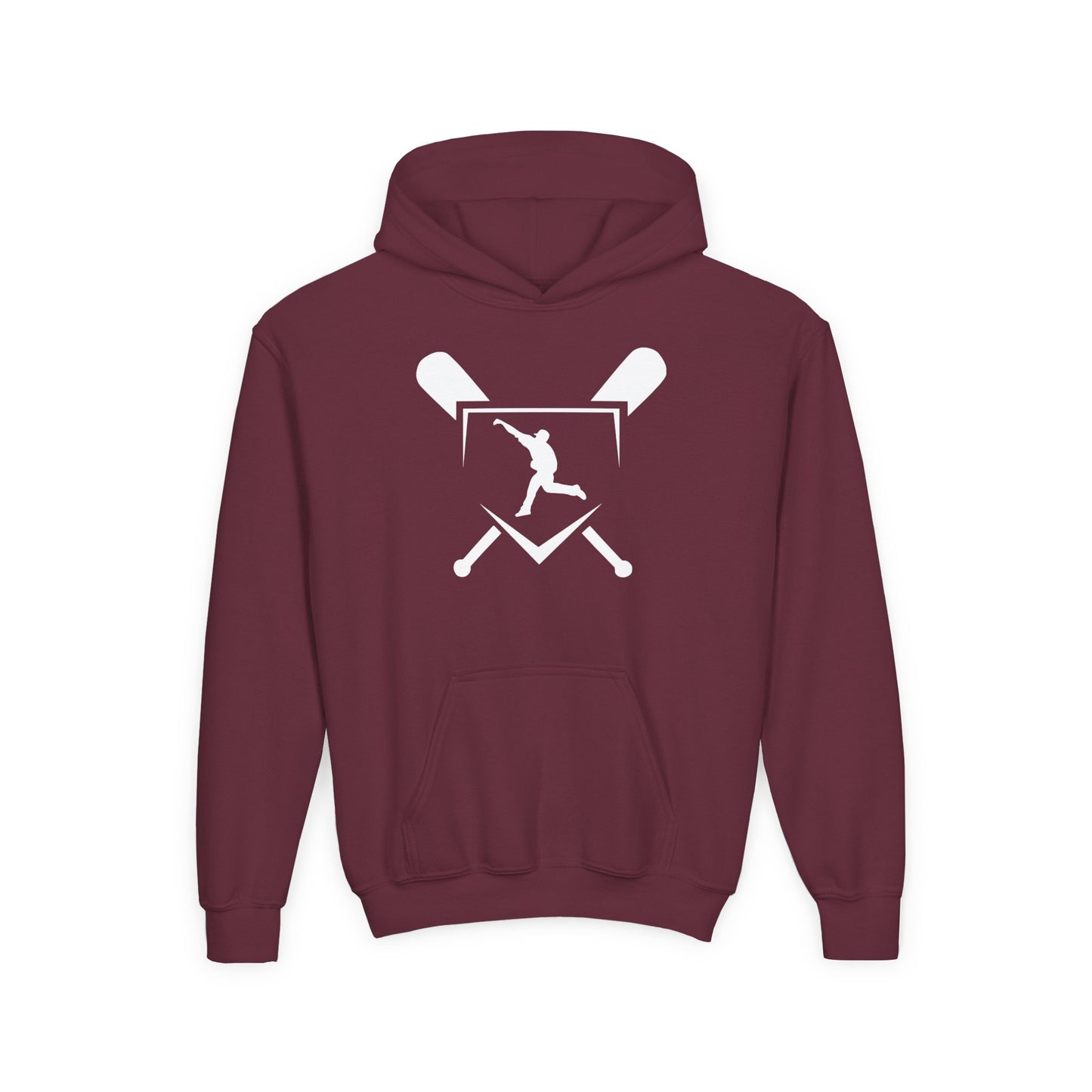 Youth | Logo Hitting Home Plate Hoodie